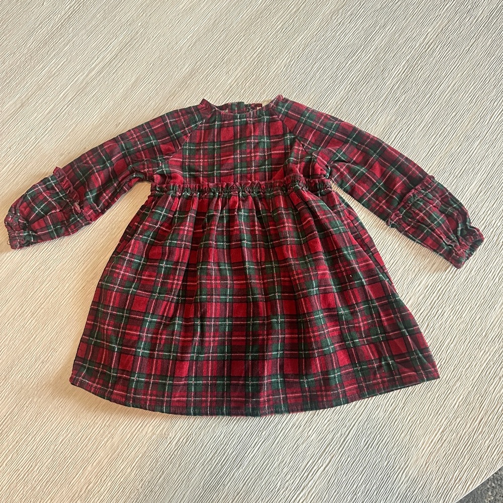 Chelsea & Violet Plaid Long Sleeve Dress